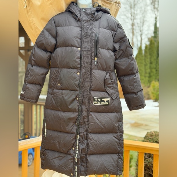 Men's Black Puffer Coat
